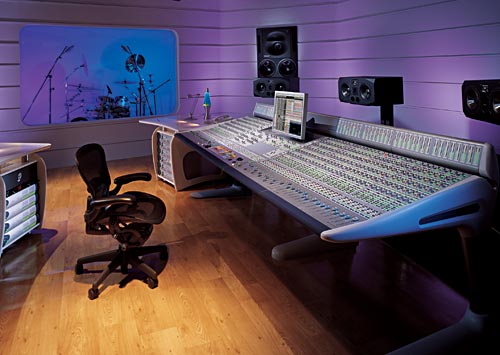 D-Control installed in a studio control room.