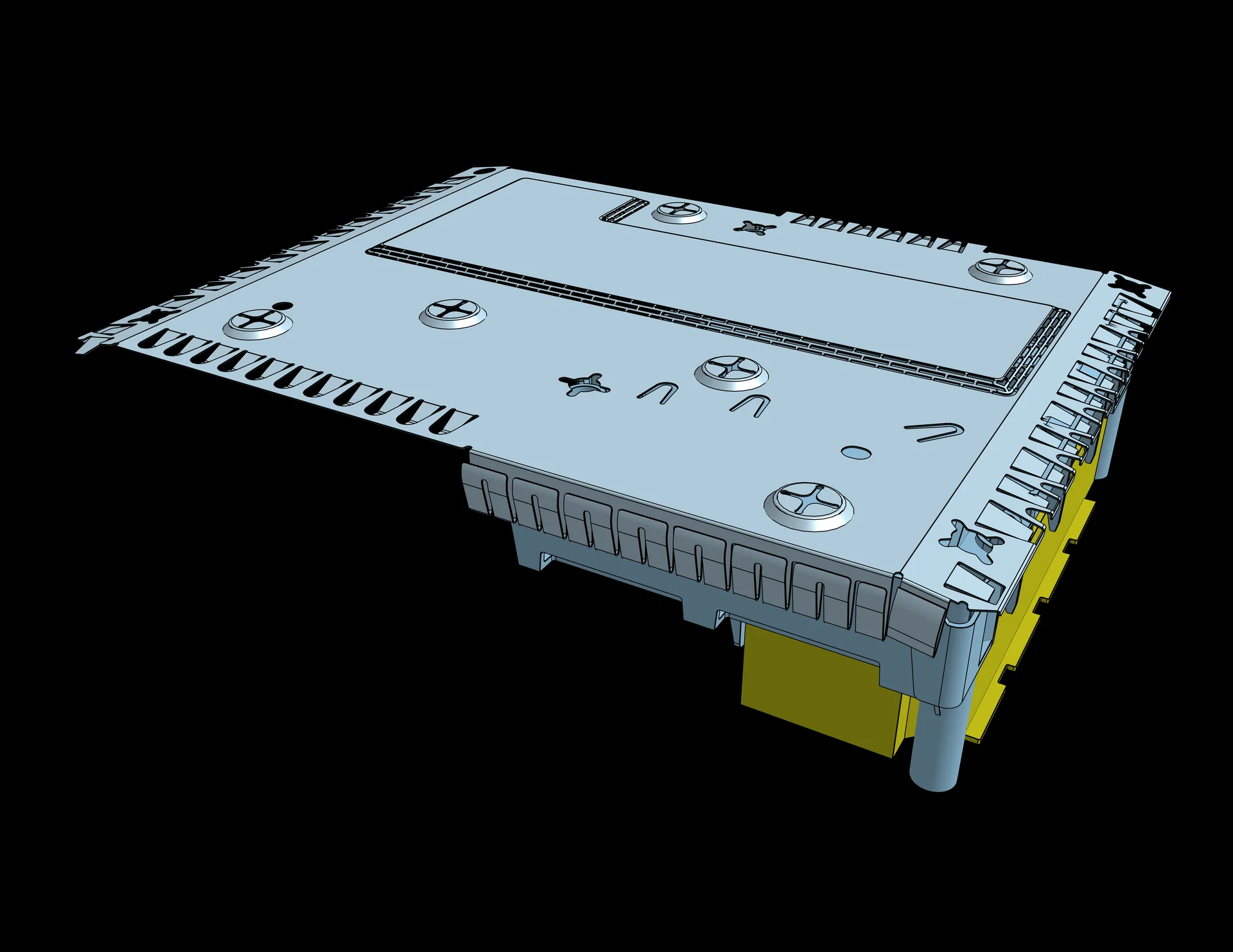 Xbox project CAD, view 1